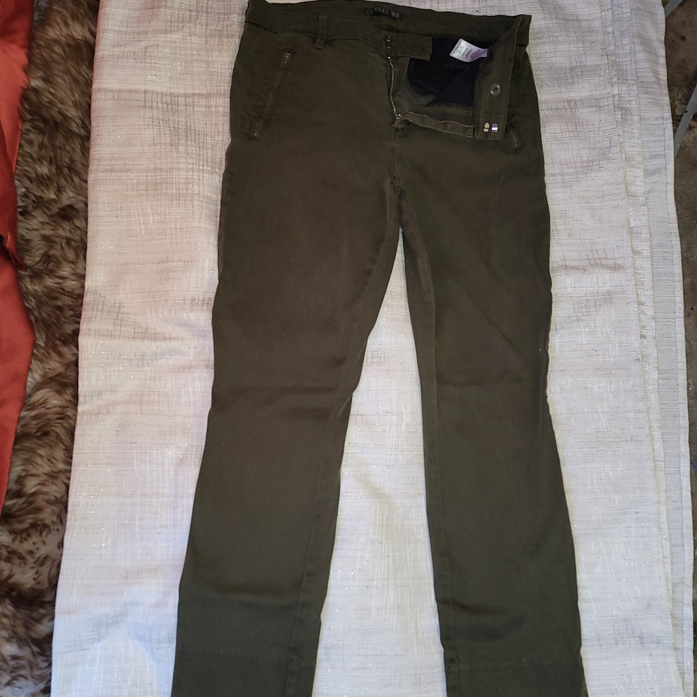 LEVEL 99 CAMO GREEN 👖 PANTS PRELOVED CONDITION